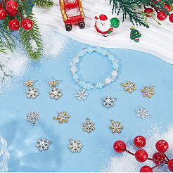 36шт 3 стиля подвески из сплава со стразами&nbsp;FIND-SC0020-02