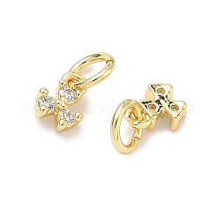 Латунные микро проложить кубического циркония подвески&nbsp;KK-P345-37G