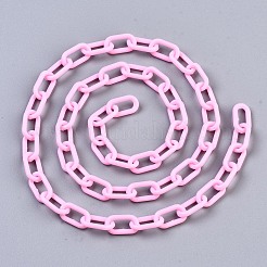 Chaînes de trombones acryliques opaques faites à la main&nbsp;KY-S166-002G