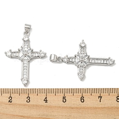 Стойки обшивки латунь микро проложить Циркон подвеску&nbsp;KK-F869-11P