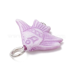 Подвески в форме рыбок из акрила в стиле ремесла&nbsp;PALLOY-JF03923