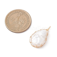 Подвески из натурального барочного жемчуга&nbsp;PALLOY-JF04725