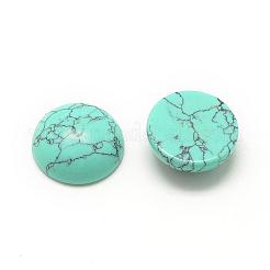 Synthetik Türkiscabochons&nbsp;G-R416-10mm-44