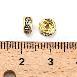 316 chirurgische Edelstahl-Strass-Abstandsperlen&nbsp;STAS-L285-001G-01-1