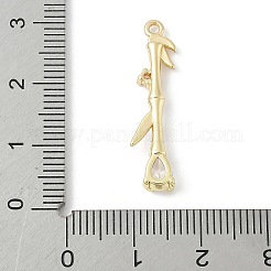 Pendentifs avec zircon cubiques à micro-pavés en laiton&nbsp;LS-KK-M326-13B-G