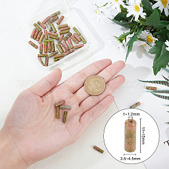 Природные Unakite бисер нитей&nbsp;G-OC0001-61