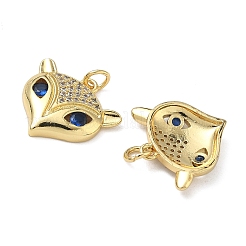 Латунные микро проложить кубического циркония подвески&nbsp;KK-L257-18G