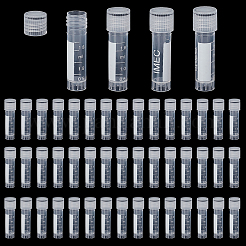 50шт пластиковые пробирки&nbsp;AJEW-GA0008-47
