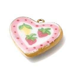 Pendentifs artisanaux en porcelaine et acier inoxydable 304&nbsp;STAS-Z207-02G-02