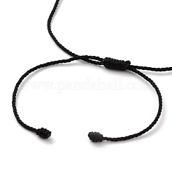 Bracelets tressés en fil de nylon réglable&nbsp;X-BJEW-JB05804-02