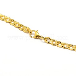 Fabricación de collares de cadena de eslabones de acero inoxidable 304/cadena trenzada&nbsp;X-STAS-A028-N122G