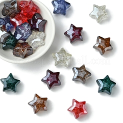 21шт 7 цвета прозрачные акриловые бусины&nbsp;OACR-FS0001-95