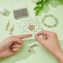 600 шт. бусины-разделители в виде маргариток из сплава в тибетском стиле&nbsp;FIND-DC0005-31AS