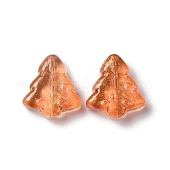 Perles de verre teintes et chauffées&nbsp;GLAA-B009-02A