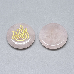 Natürlichen Rosenquarz Cabochon&nbsp;G-T122-37D