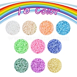 80000 Stück 10 Farben 12/0 Glas Saatperlen&nbsp;SEED-YW0001-33B