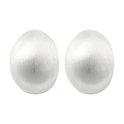 Латунные серьги-гвоздики для женщин&nbsp;EJEW-U055-10S