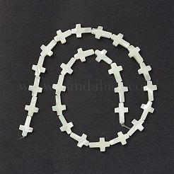 Нити бусин из натуральных трохоидных/трохус ракушек SSHEL-K027-04