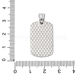 Подвески из нержавеющей стали 304 с эмалью&nbsp;STAS-U043-06B-P