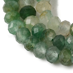 Природные африканские нефритовые бусы пряди&nbsp;G-L653-A01-4x3mm-02