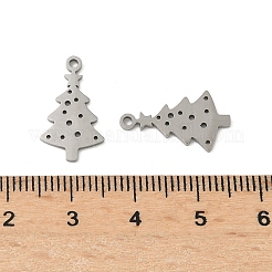 Pendentifs de Noël en acier inoxydable 201&nbsp;STAS-P428-01A-P