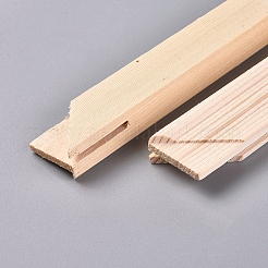 Barres de civière en bois massif&nbsp;DIY-WH0157-74