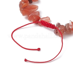 Braccialetto con ciondolo in lega smaltata a cuore&nbsp;BJEW-JB10019