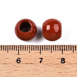 Natürliche rote Jaspis europäischen Perlen&nbsp;G-T092-10mm-25