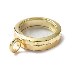 Подвески из сплава с кристаллами и стразами&nbsp;FIND-WH0061-50A-G