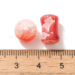 Разноцветные стеклянные бусины&nbsp;GLAA-XCP0012-02L