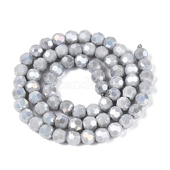 Fili di perle di vetro galvanizzate anti-ossidazione&nbsp;EGLA-T021-6mm-15-15