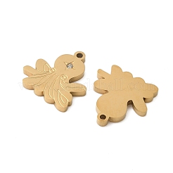 Нержавеющая сталь 304 с подвесками из стразов&nbsp;STAS-Z139-01G