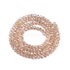 Chapelets de perles en verre électroplaqué&nbsp;LS-EGLA-A044-T2mm-A20