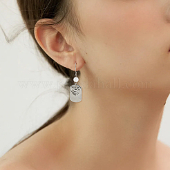 100 шт. крючки для сережек из нержавеющей стали 304&nbsp;STAS-BBC0008-78C