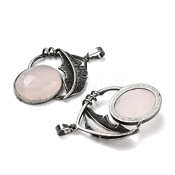 Природного розового кварца подвески&nbsp;G-H332-11AS-05