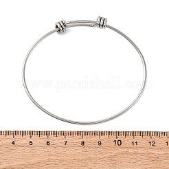 Устойчивый к потускнению регулируемый расширяемый браслет из нержавеющей стали 304&nbsp;LS-STAS-D071