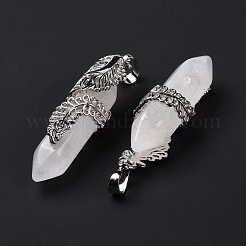 Природного кварца хрустальных подвесок&nbsp;G-E059-02AS-06