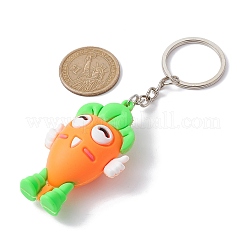 Пластиковый брелок из ПВХ с фруктами и фруктами&nbsp;KEYC-JKC00662