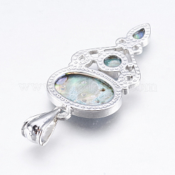 Кулон с панцирем&nbsp;SSHEL-P014-18