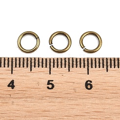 Messing Open Ringe springen&nbsp;KK-NH0012-01C-AB