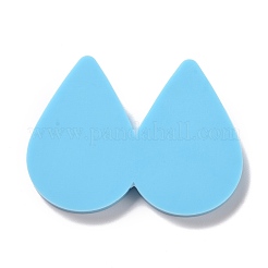 Moules en silicone en forme de goutte d'eau avec pendentifs de renne&nbsp;DIY-D060-29