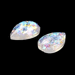Cabochons en résine imitation opale&nbsp;RESI-H148-07