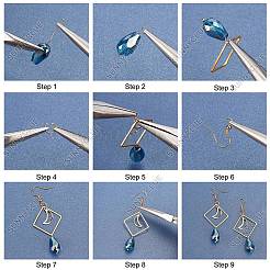 Наборы для изготовления сережек с подвесками своими руками&nbsp;DIY-SC0016-39