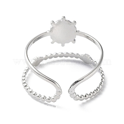 Composants de bague de manchette ouverte en acier inoxydable 304 résistant au ternissement&nbsp;LS-STAS-F301-03P