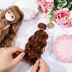 Pp волосы кукольный парик волосы&nbsp;DIY-WH0349-395B-04