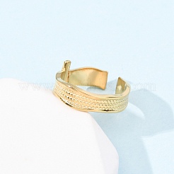 Кольца-манжеты из нержавеющей стали 304 для женщин&nbsp;RJEW-K309-20G