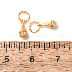 Латунные микро проложить кубического циркония подвески&nbsp;KK-C157-42G