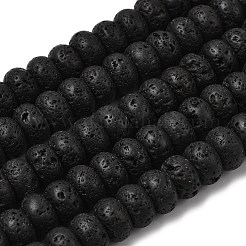 Бусы из натуральной лавы&nbsp;G-A280-A18-03