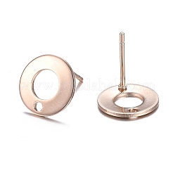 Ohrstecker-Beschläge aus Edelstahl 304&nbsp;STAS-H104-01RG