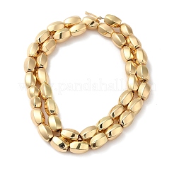 Гальванические нити синтетических магнитных гематитовых бусин&nbsp;G-Q1009-G02-01LG